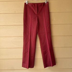 Like new Tahari Red Brocade Pants